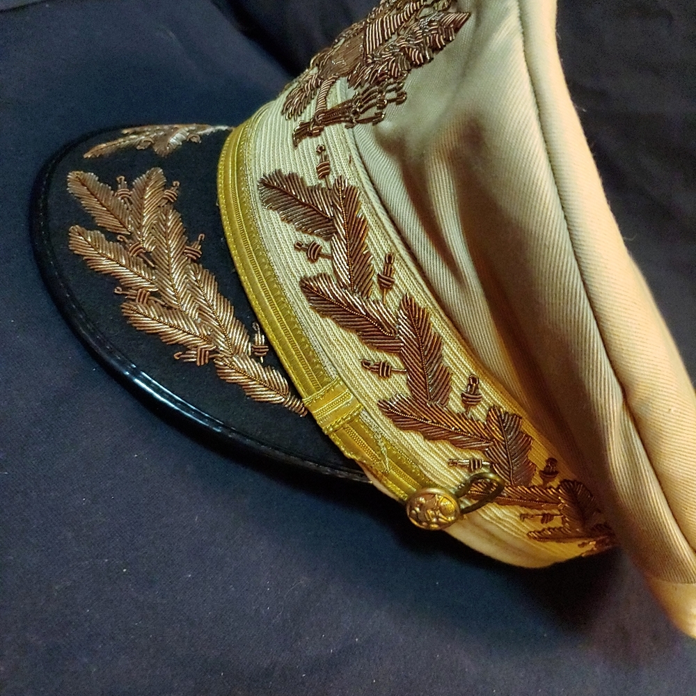 WWII Visor Generals hat - Picture 3 of 11